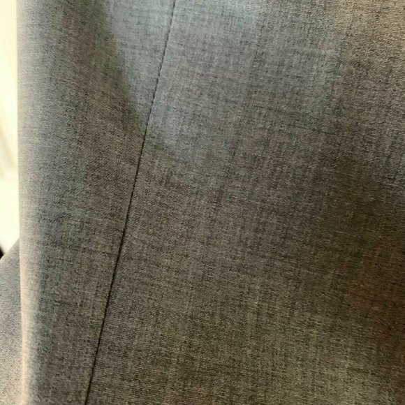 NWOT JIL SANDER Gray Wool Dress Trousers SZ 6 - Picture 3 of 5